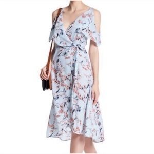 Spirit of Grace Floral Wrap Dress - Bump Friendly